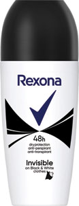 Rexona antiperspirant roll-on Invisible Black & White 50 ml