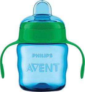 Philips AVENT hrnček pre prvé dúšky Klasik 200 ml s držadlami chlapec