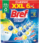 Bref WC blok Power Aktiv Lemon tuhý 6 x 50 g