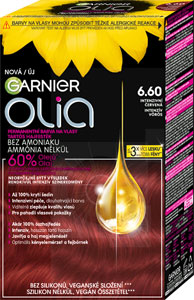 Garnier Olia permanentná farba na vlasy 6.60 Intenzívna červená, 60+60+54 ml