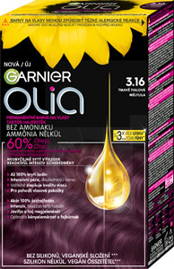 Garnier Olia permanentná farba na vlasy 3.16 Tmavofialová