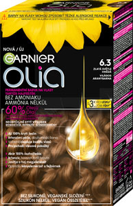 Garnier Olia permanentná farba na vlasy 6.3 Zlatá svetlohnedá, 60+60+54 ml