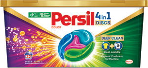 Persil pracie kapsuly Discs 4v1 Deep Clean Plus Color 22 praní, 550 g