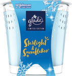 Glade sviečka Starlight & Snowflakes 129 g - Teta drogérie eshop