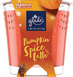 Glade sviečka Pumpkin Spice Latte 129 g - Teta drogérie eshop