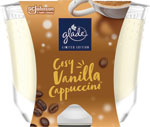 Glade sviečka Cosy Vanilla Cappuccino 224 g - Teta drogérie eshop
