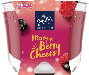 Glade sviečka Merry Berry Cheers 224 g