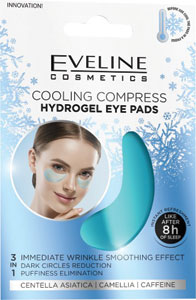 Eveline očný vankúšik chladivý hydrogélový 3v1 1 ks