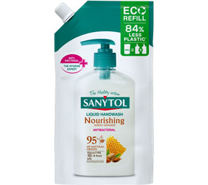 Sanytol antibakteriálne mydlo vyživujúce náhradná náplň 500 ml