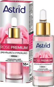 Astrid spevňujúce a vyplňujúce sérum 55+ Rose premium 30 ml