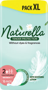Naturella hygienické vložky Tender protection Normal plus 16 ks