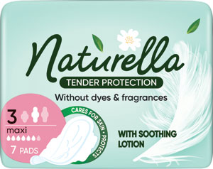 Naturella hygienické vložky Tender protection Maxi 7 ks