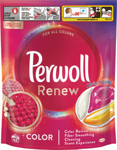Perwoll pracie kapsuly Renew & Care Caps Color 42 praní