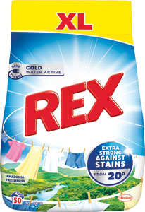 Rex prací prášok Amazonia Freshness 50 praní