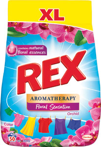 Rex prací prášok Orchid & Macadamia Essentials Oil 50 praní