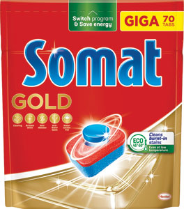 Somat Gold tablety do umývačky riadu 70 ks