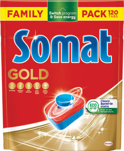 Somat Gold tablety do umývačky riadu 120 ks