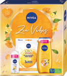 Nivea darčeková sada Zen Vibes textilná maska, sprchový gél, antiperspirant - Teta drogérie eshop