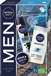 Nivea Men darčeková sada Daily Trio krém, antiperspirant, sprchový gél  - Teta drogérie eshop