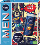 Nivea Men darčeková sada Super Hero antiperspirant, krém, sprchový gél  - Teta drogérie eshop