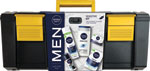 Nivea Men darčeková sada Sensitive Kit antiperspirant, gél na holenie, sprchový gél, voda po holení, krém - Teta drogérie eshop