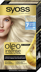 Syoss Oleo Intense farba na vlasy 12-01 Ultra platinový