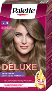 Palette Deluxe farba na vlasy Oil-Care Color 7-11 Chladná stredná blond