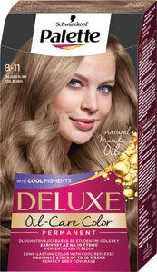Palette Deluxe farba na vlasy Oil-Care Color 8-11 Chladná blond 50 ml