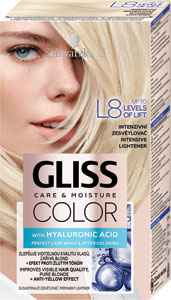 Gliss Color farba na vlasy L8 Intenzívny zosvetľovač