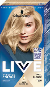 Live Intense Colour Creme farba na vlasy B10 Chladná blond 60 ml