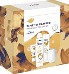 Dove darčeková sada Restoring telové mlieko 250 ml, antiperspirant 150 ml, krém na ruky 75 ml, cestovný hrnček - Teta drogérie eshop