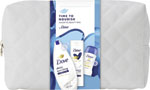 Dove darčeková sada Original sprchovací gél 250 ml, telové mlieko 250 ml, tuhý antiperspirant 40 ml, kozmetická taška - Teta drogérie eshop