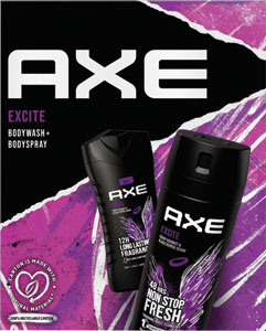 Axe darčeková sada Excite sprchovací gél 250 ml, dezodorant 150 ml