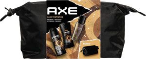 Axe darčeková sada Dark Temptation sprchovací gél 250 ml, dezodorant 150 ml, voda po holení 100 ml, kozmetická taška