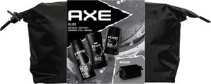 Axe darčeková sada Black sprchovací gél 250 ml, dezodorant 150 ml, tuhý dezodorant 50 ml, kozmetická taška