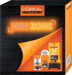 L'Oreal Paris darčeková sada Men Expert Hydra Energetic zvláčňujúci krém, sprchový gél, antiperspirant 50 ml - Teta drogérie eshop