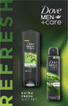Dove darčeková sada Men+Care Extra Fresh sprchovací gél 250 ml, antiperspirant 150 ml - Teta drogérie eshop