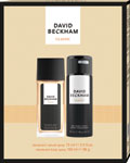 David Beckham darčeková sada Classic deodorant natural spray 75 ml, deodorant body spray 150 ml - Teta drogérie eshop