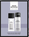 David Beckham darčeková sada Classic Homme deodorant natural spray 75 ml, deodorant body spray 150 ml - Teta drogérie eshop