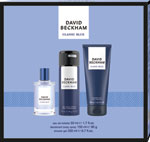David Beckham darčeková sada Classic Blue toaletná voda 50 ml, deodorant body spray 150 ml, sprchový gél 200 ml - Teta drogérie eshop
