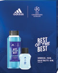 Adidas darčeková sada UEFA 9 sprchový gél 250 ml, toaletná voda 50 ml - Teta drogérie eshop