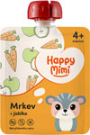 Happy Mimi ovocný príkrm Mrkva 90 g - Teta drogérie eshop