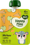 Happy Mimi ovocný príkrm BIO Mrkva 90 g