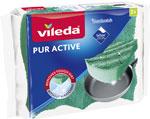Vileda PUR active hubka stredná 2 ks - Teta drogérie eshop