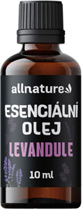 Allnature esenciálny olej levanduľa 10 ml