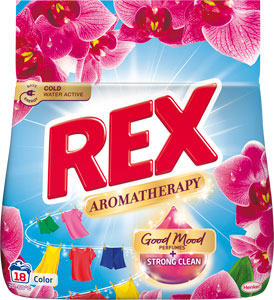 Rex prací prášok Aromatherapy Orchid Color 18 praní 990 g