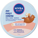 Nivea Baby krém na tvár, telo a zadoček 75 ml - Teta drogérie eshop