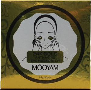 Mooyam očná maska 24K Gold Anti-age