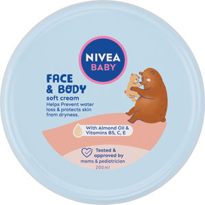 Nivea Baby krém na tvár a telo 200 ml