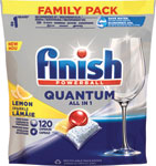 Finish Quantum All in 1 kapsuly do umývačky riadu Lemon Sparkle 120 ks - Teta drogérie eshop